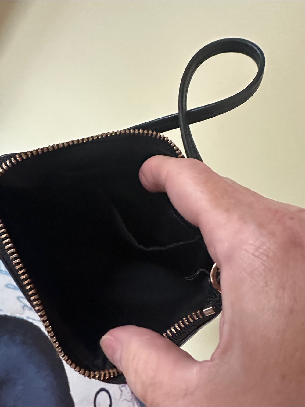 Coach Corner Zip Metallic wristlet you get both - Picture 10 of 10